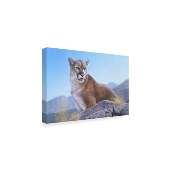 Rusty Frentner 'Mountain King' Canvas Art,16x24